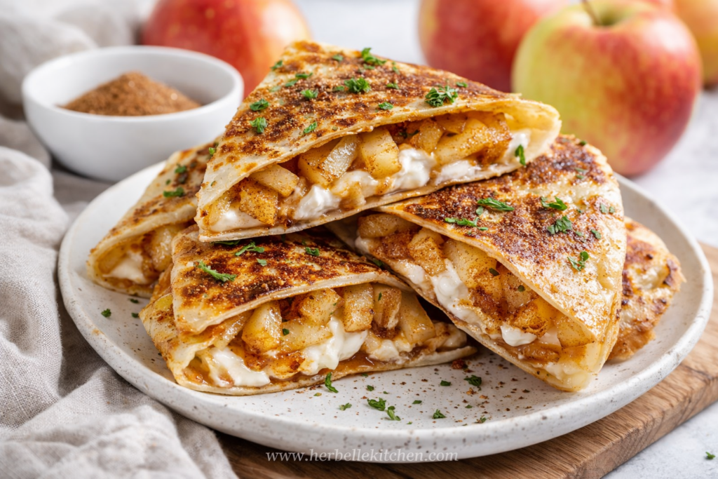 Apple Cinnamon Breakfast Quesadillas – Make Ahead for Crowds