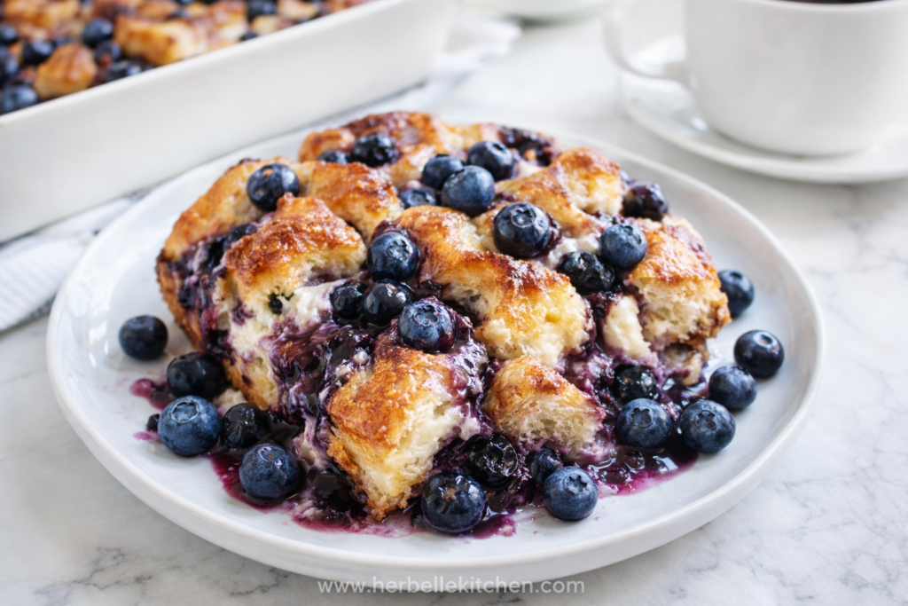 Best Overnight Blueberry French Toast – Sweet Breakfast Casserole Everyone Loves