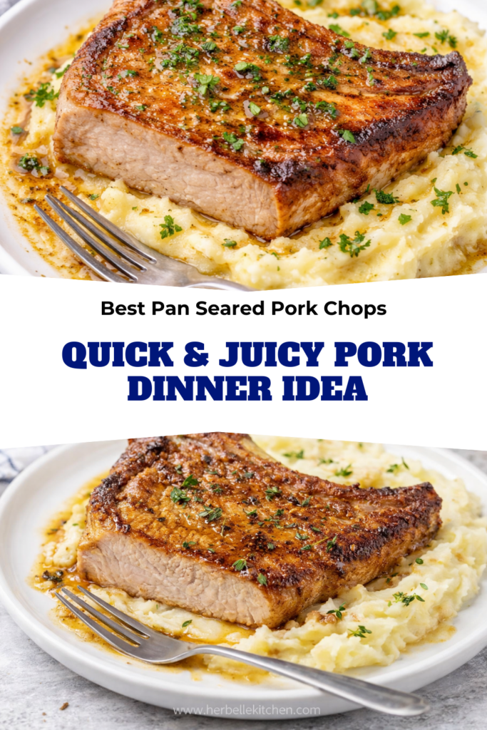 Best Pan Seared Pork Chops – Quick & Juicy Pork Dinner Idea