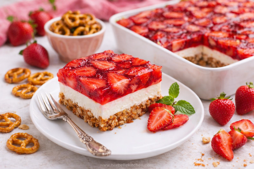 Best Strawberry Pretzel Dessert – Easy Jello Dessert Recipe for Any Occasion