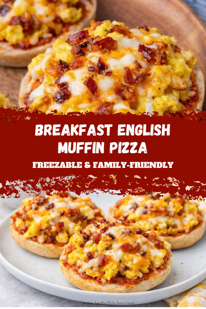 Breakfast English Muffin Pizza – Freezable & Family-Friendly