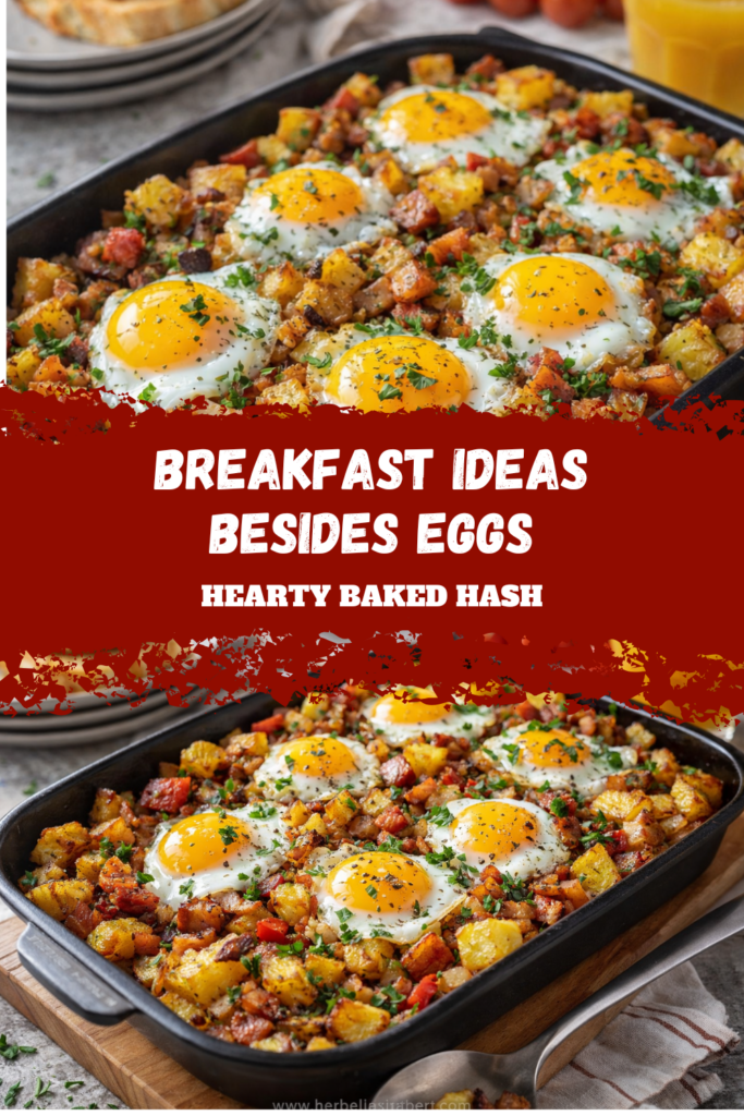 Breakfast Ideas Besides Eggs – Hearty Baked Hash