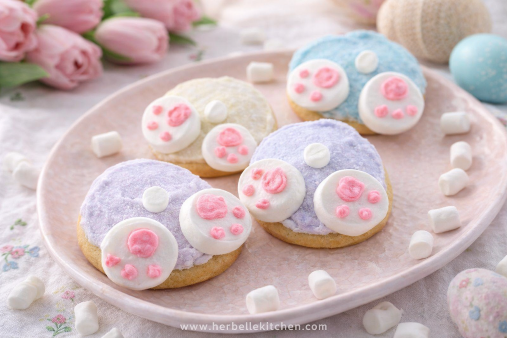 Bunny Bottom Cookies – Easy DIY Bunny Cookie Recipe for Easter Parties