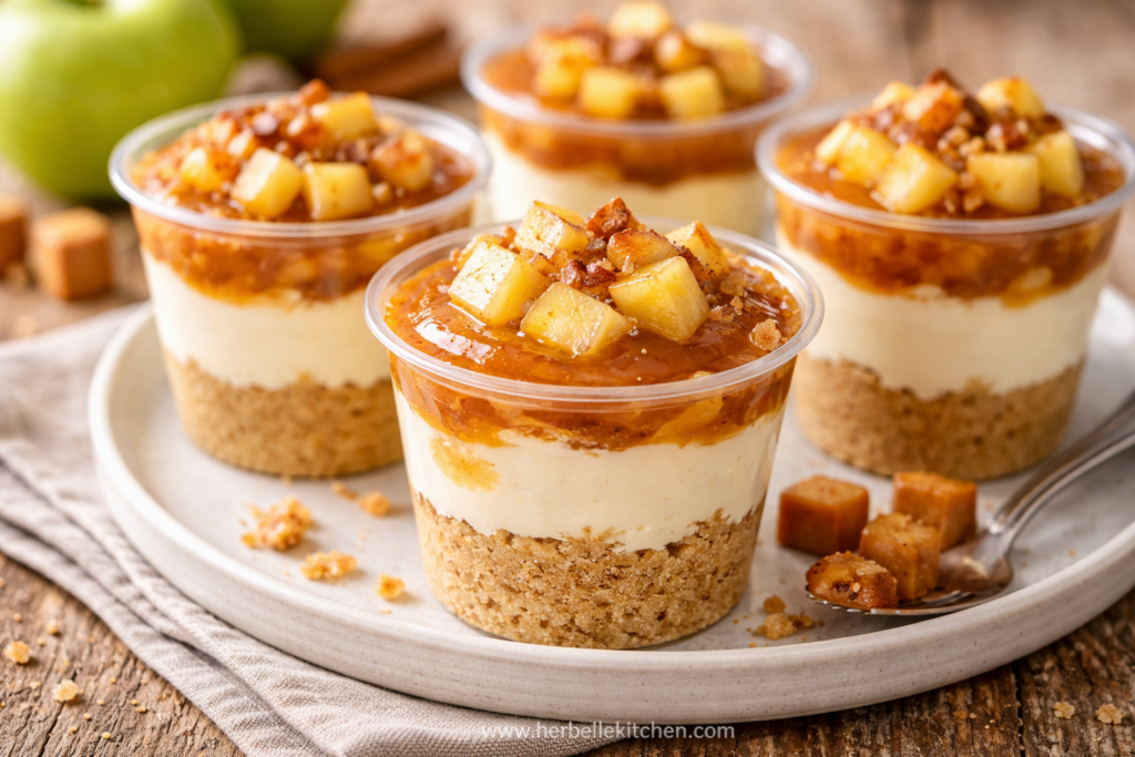 Caramel Apples in a Cup Easy & Delicious Cupped Desserts Recipe