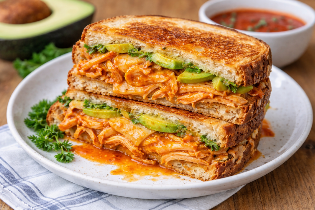 Chicken Avocado Melt Sandwich Easy Sandwich Dinner Recipes with Avocado