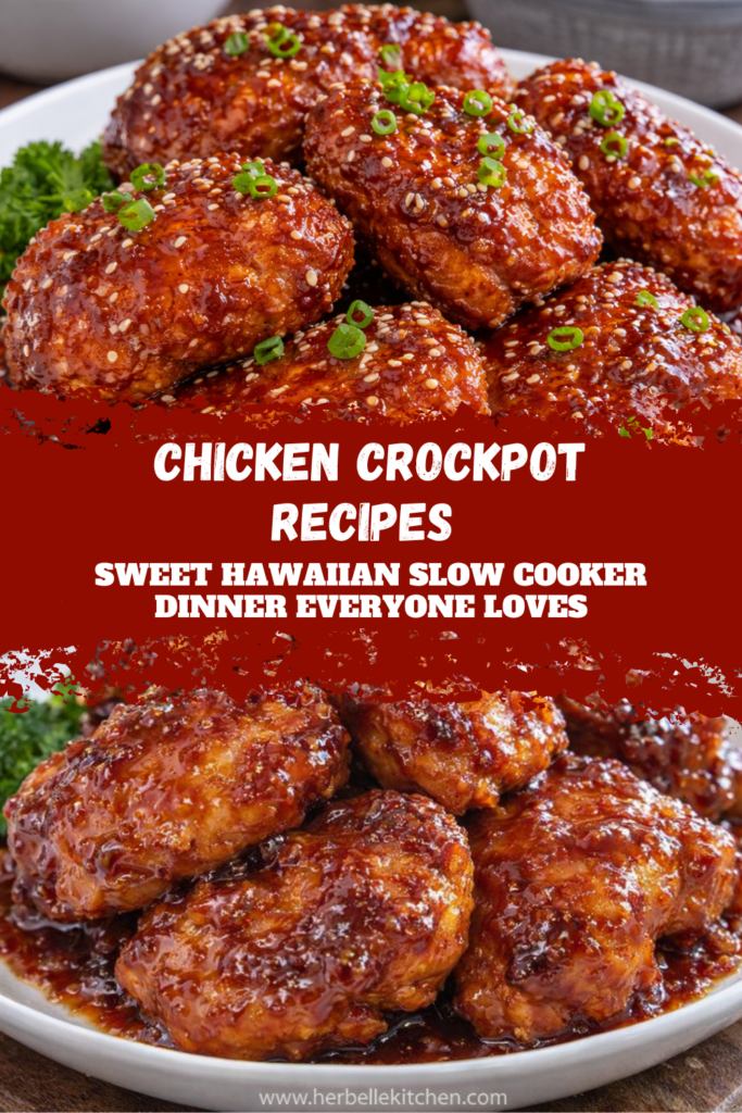 Chicken Crockpot Recipes – Sweet Hawaiian Slow Cooker Dinner Everyone Loves