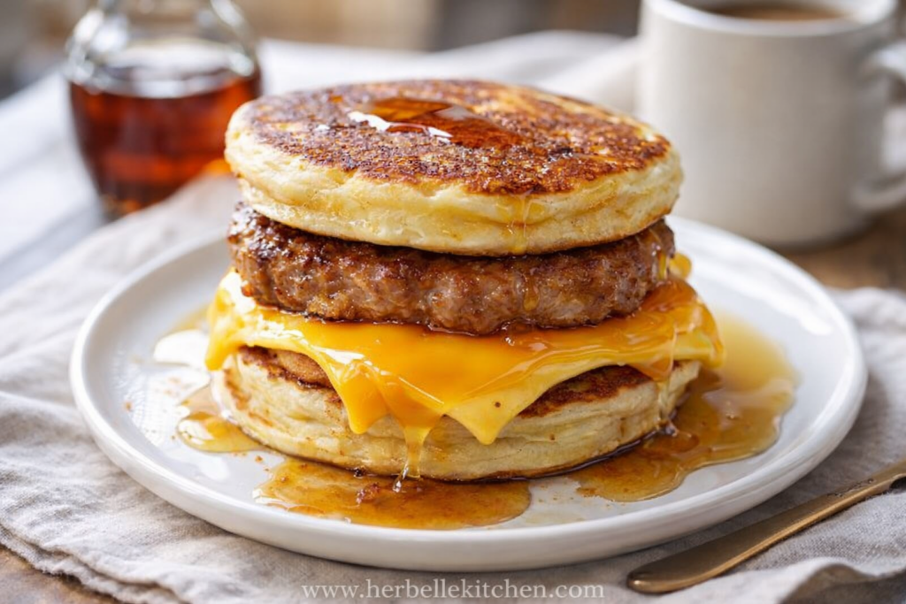 DIY Sausage McGriddle – Good Breakfast Ideas Easy Fast