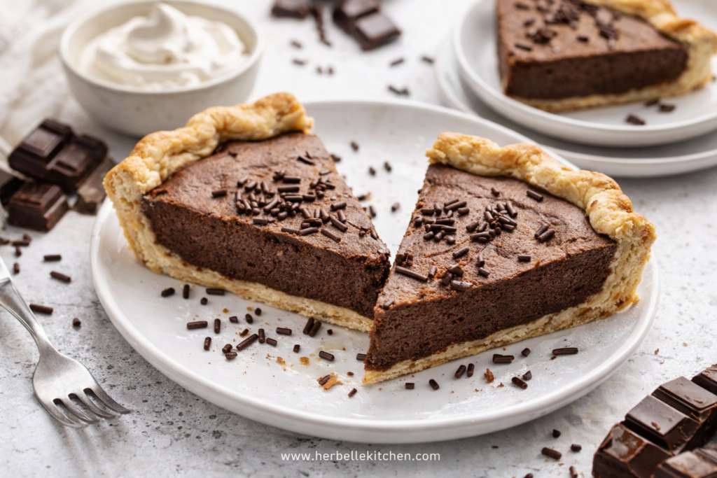 Dark Chocolate Chess Pie – Rich Thanksgiving Dessert Ideas Everyone Loves