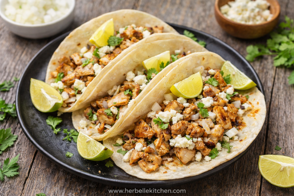 Easy Chicken Street Tacos – Real Taco Recipe for Easy Night Dinners