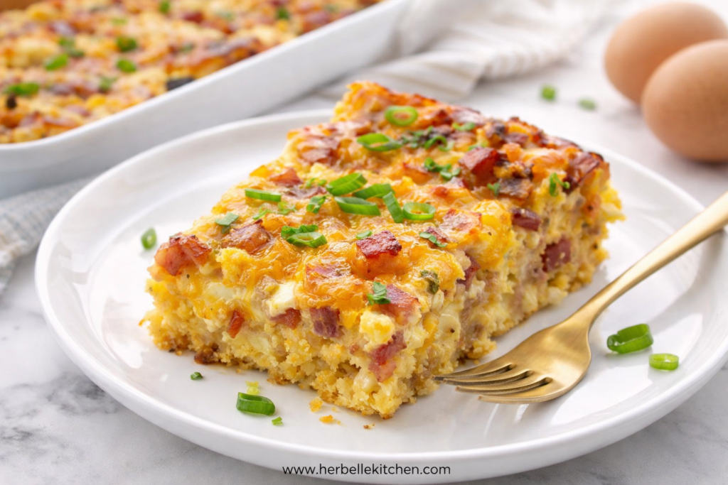 Easy Hash Brown Egg Casserole – Breakfast Meal Prep With Hashbrowns