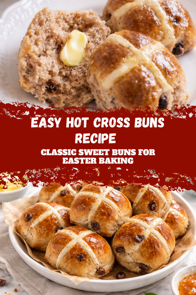 Easy Hot Cross Buns Recipe – Classic Sweet Buns for Easter Baking