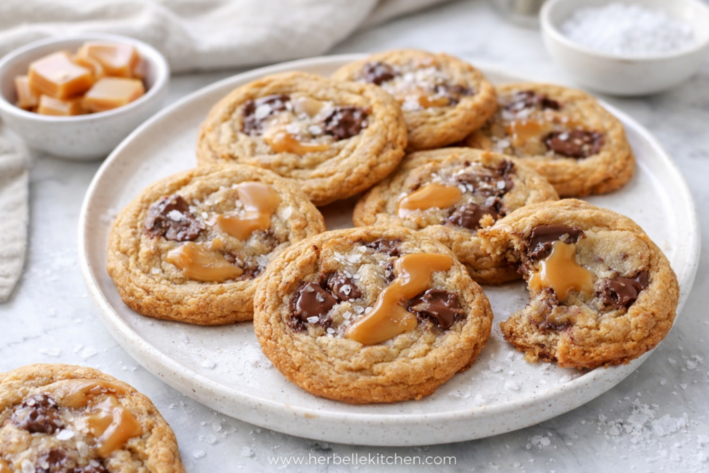Salted Caramel Cookies – Perfect Sweet & Salty Fall Baking Recipes