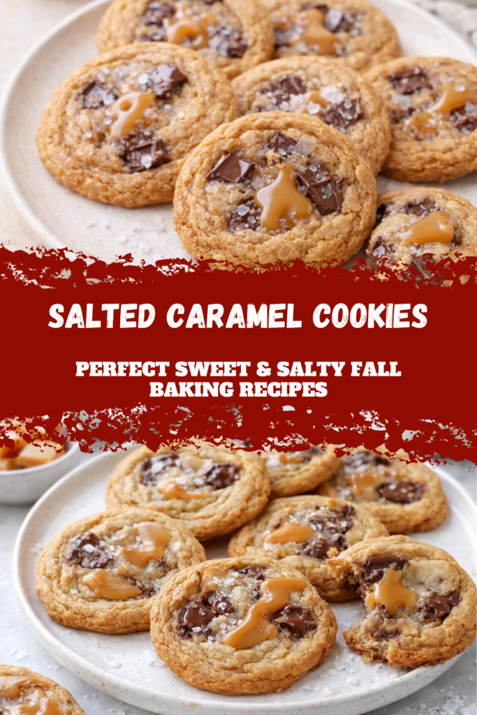 Salted Caramel Cookies – Perfect Sweet & Salty Fall Baking Recipes