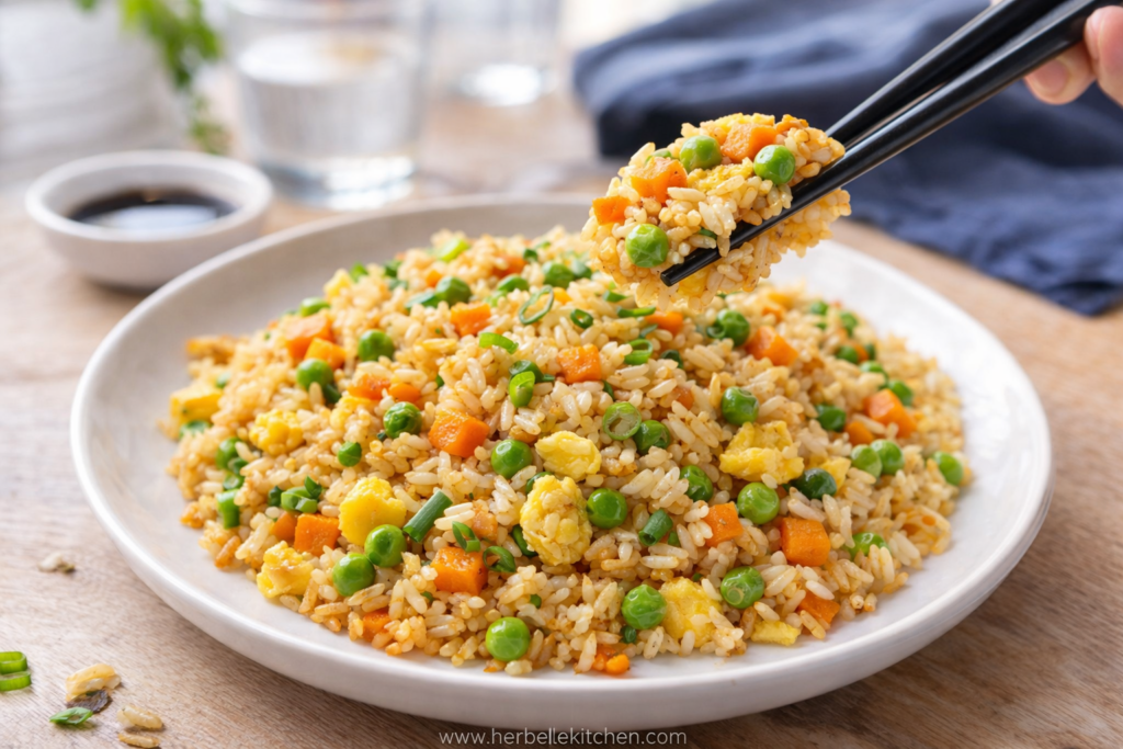 Simple Fried Rice With Vegetables – Healthy Better Than Takeout Fried Rice