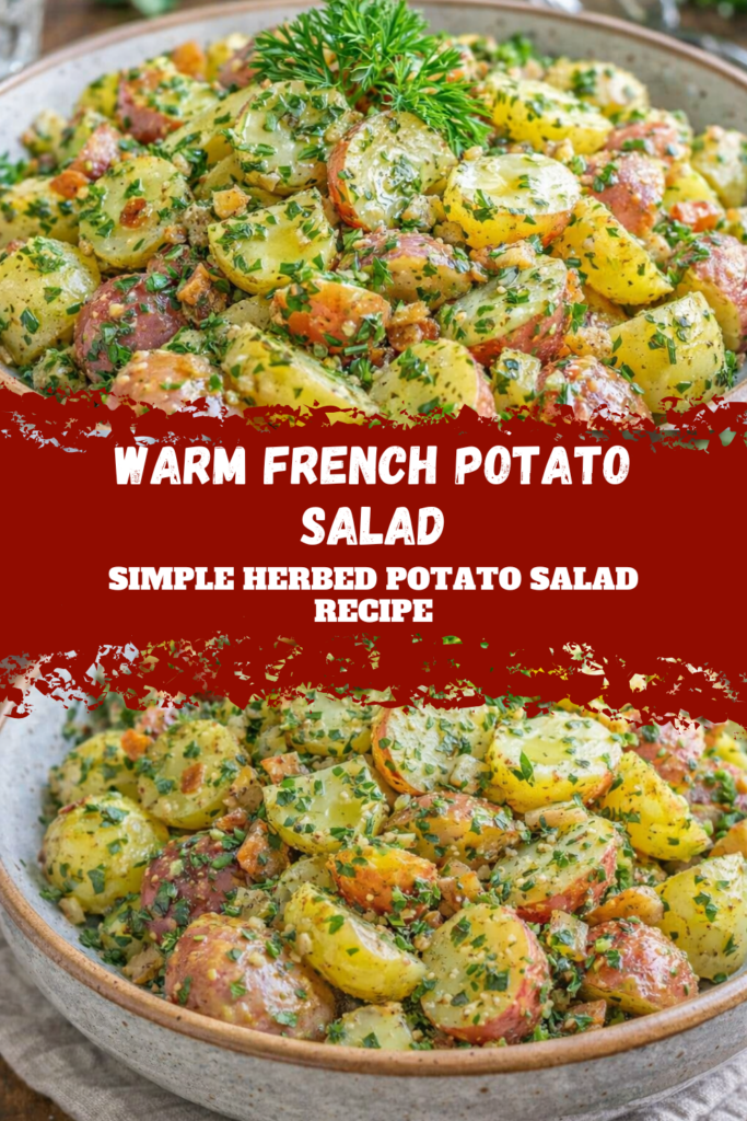 Warm French Potato Salad – Simple Herbed Potato Salad Recipe