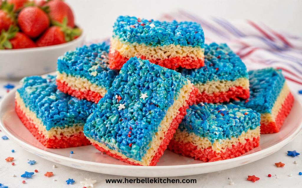 Easy 4th Of July Rice Krispies – Fun Patriotic Treats for Parties