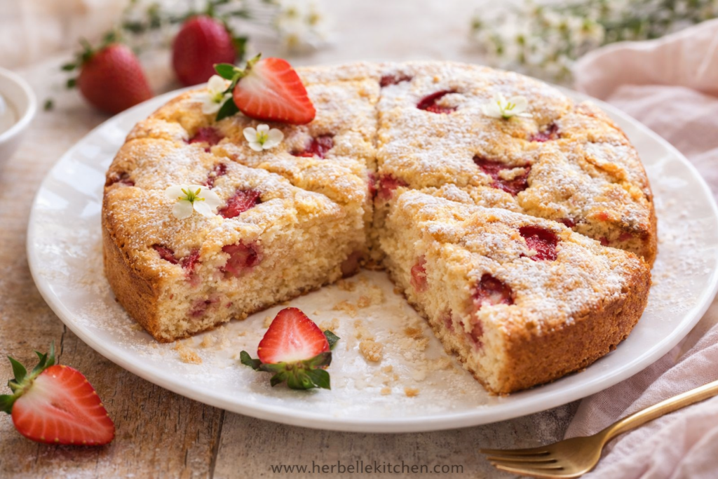 French Strawberry Cake – Fresh Strawberry Recipes for Spring Desserts