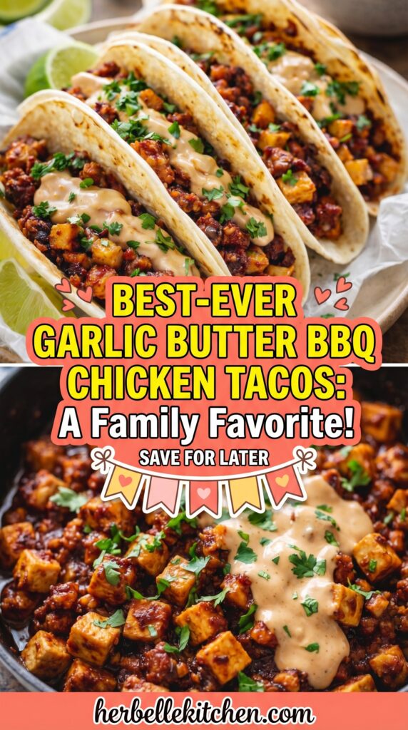 Garlic Butter BBQ Chicken Tacos – Good BBQ Recipes for Family Meals