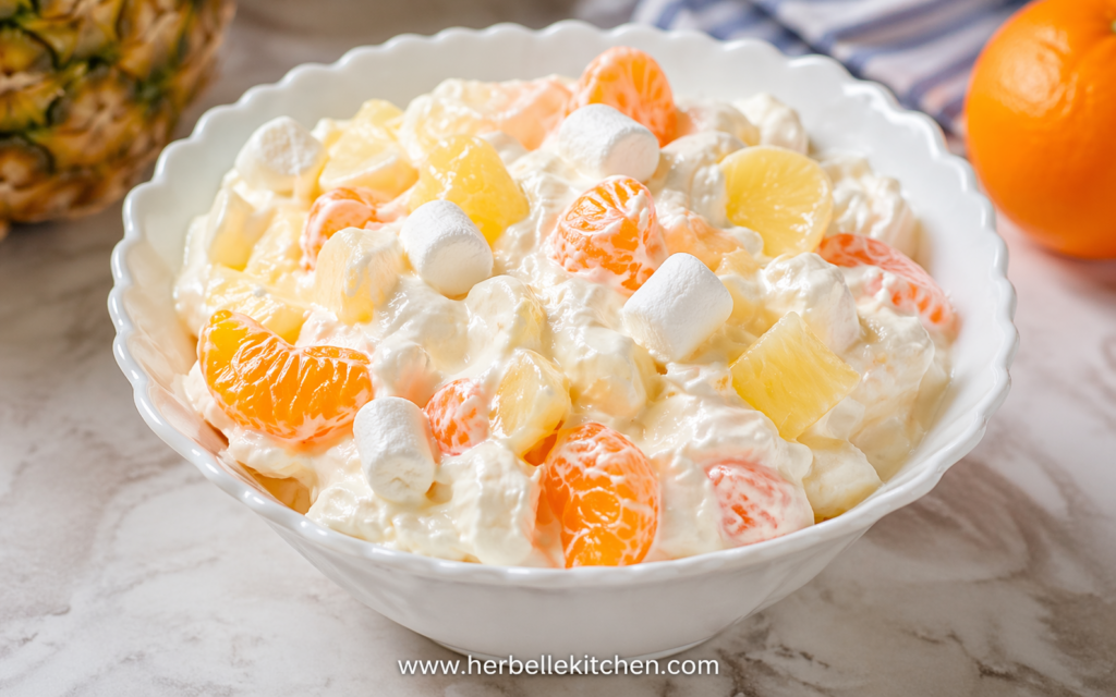Hawaiian Fruit Salad – Easy Fruit Salad Recipes with Whipped Cream Fluf