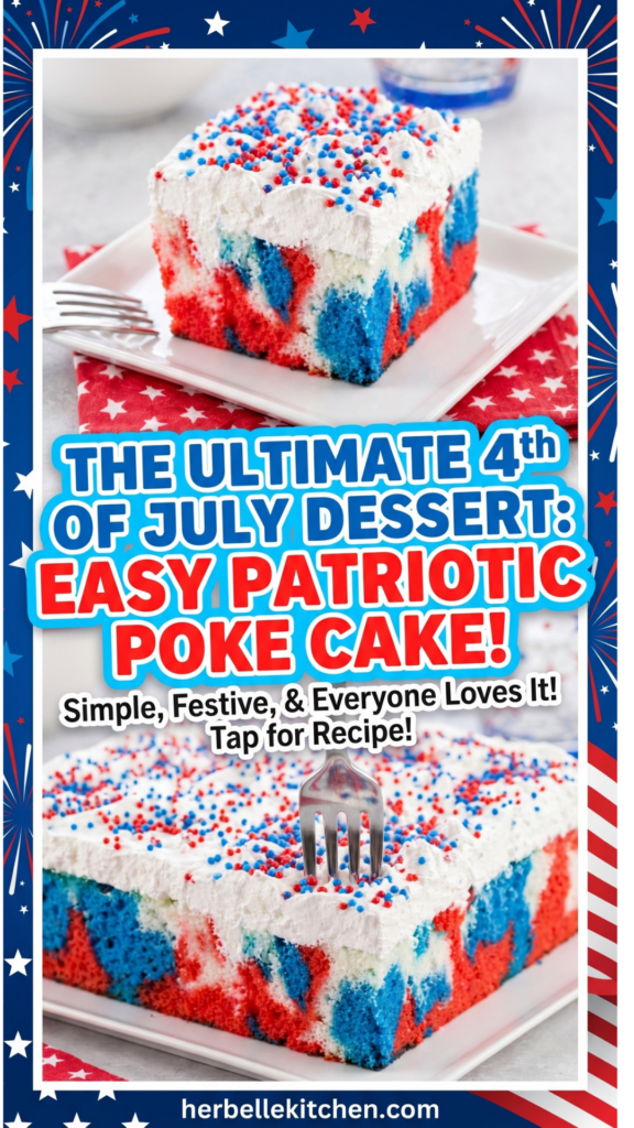 Poke Cake Recipes 4th Of July – Simple Patriotic Dessert to Try