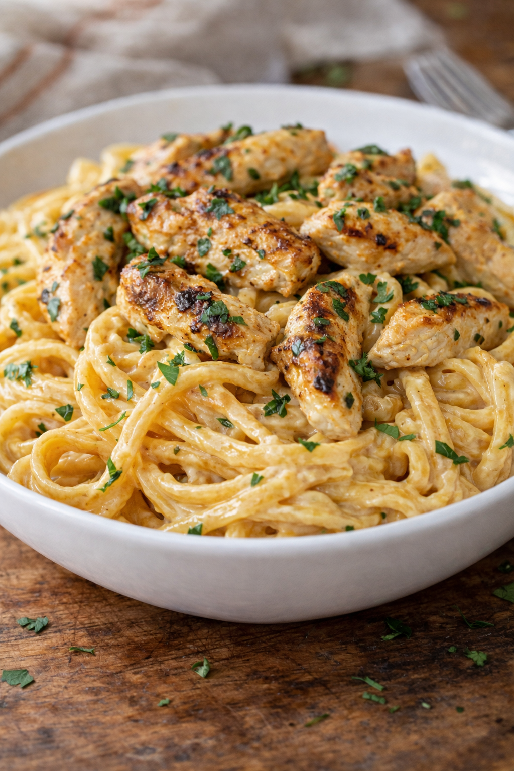 Best Cowboy Butter Chicken Linguine – Fast Dinners & Pasta Dinner Recipes