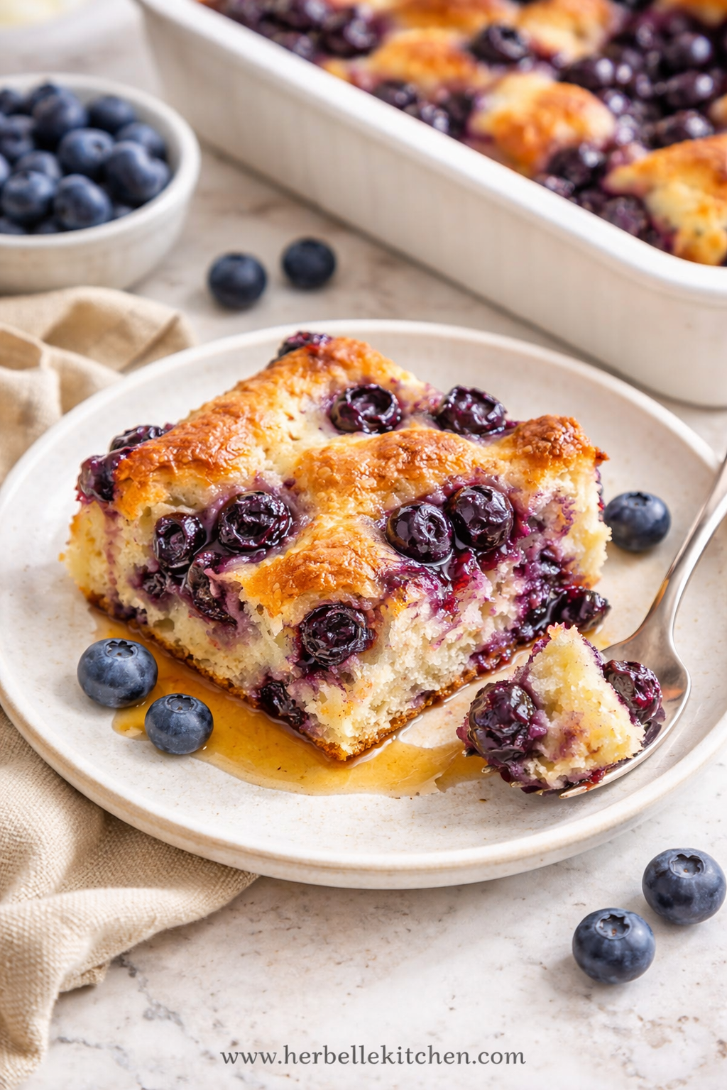 Best Overnight Blueberry French Toast – Sweet Breakfast Casserole Everyone Loves