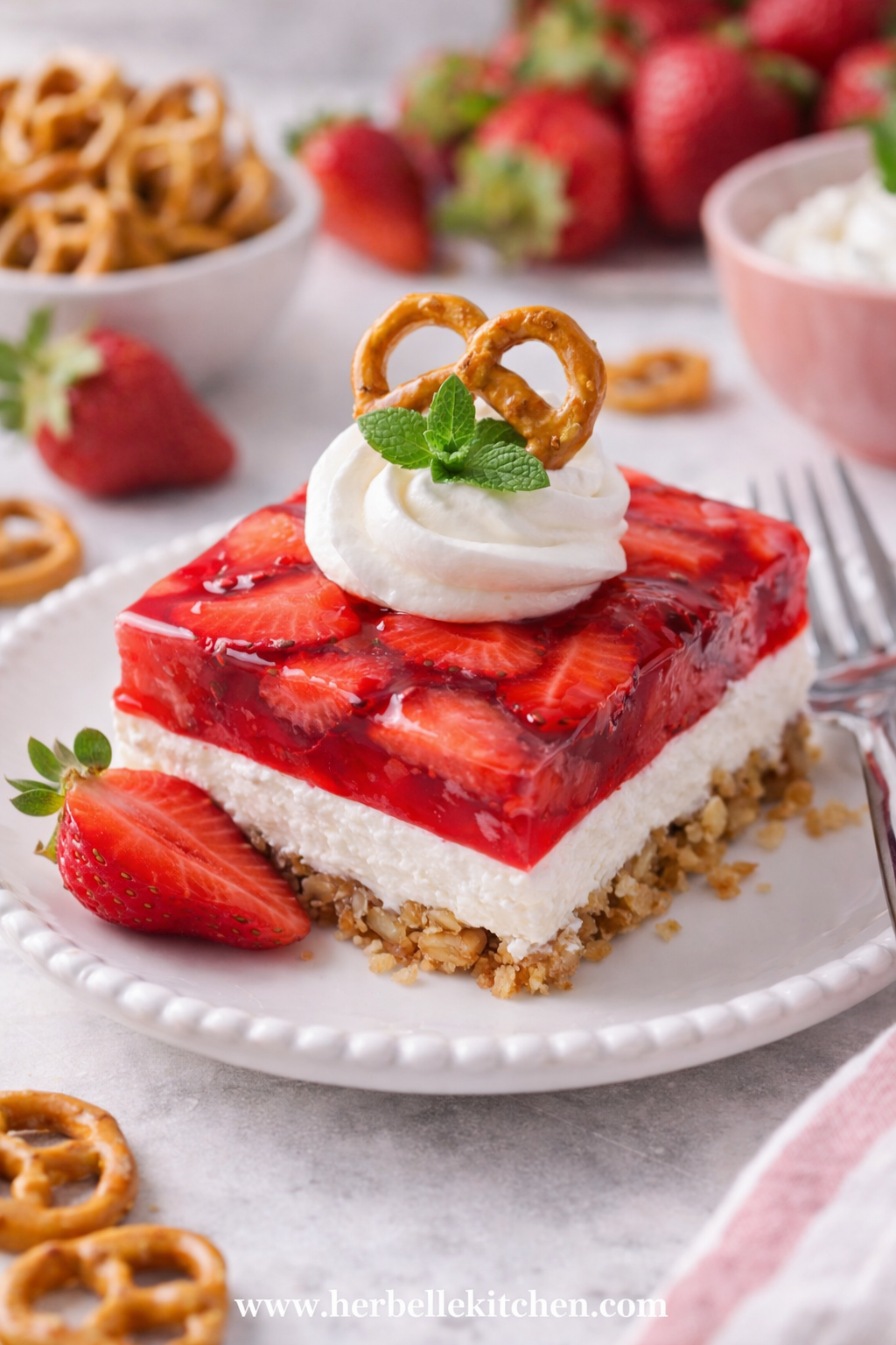Best Strawberry Pretzel Dessert – Easy Jello Dessert Recipe for Any Occasion