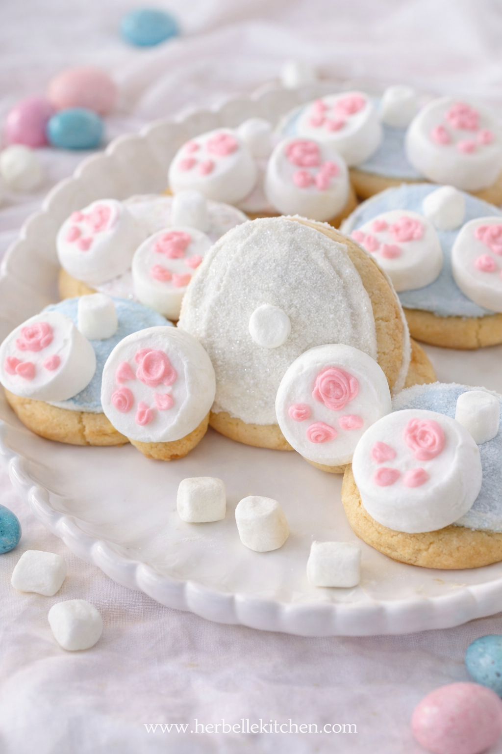Bunny Bottom Cookies – Easy DIY Bunny Cookie Recipe for Easter Parties