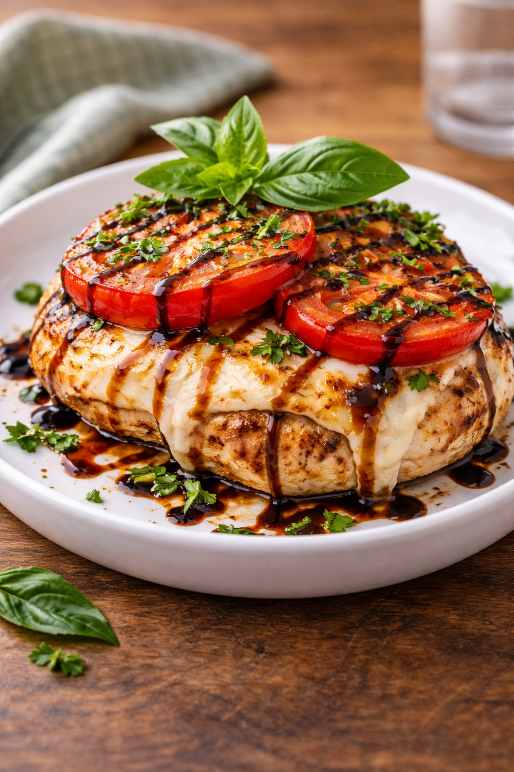 Caprese Chicken Recipe – Simple Chicken Breast Dinner Ideas with Mozzarella