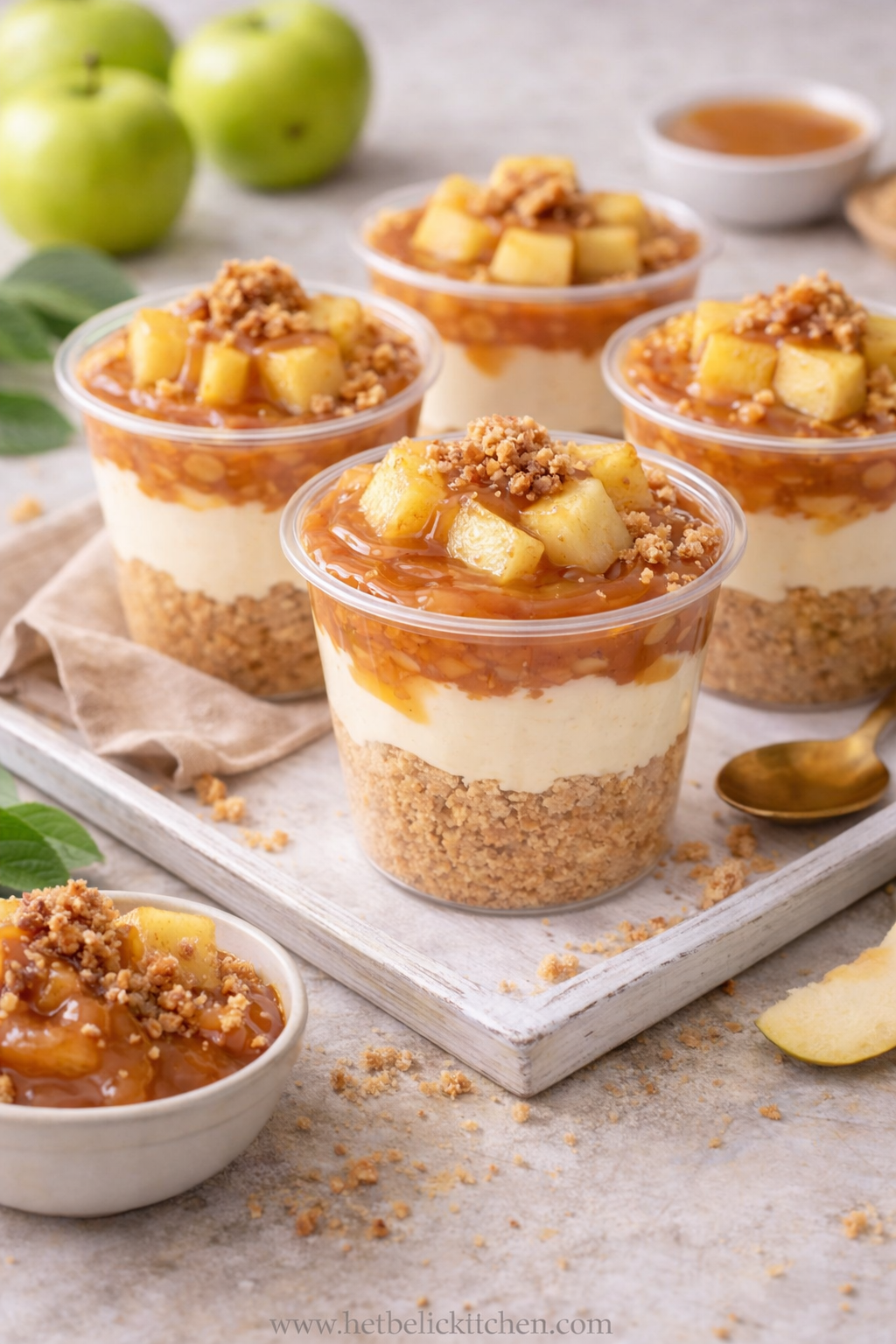Caramel Apples in a Cup Easy & Delicious Cupped Desserts Recipe