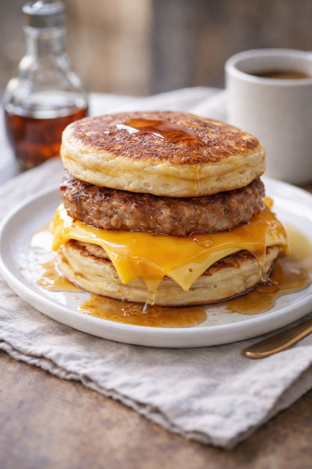 DIY Sausage McGriddle – Good Breakfast Ideas Easy Fast
