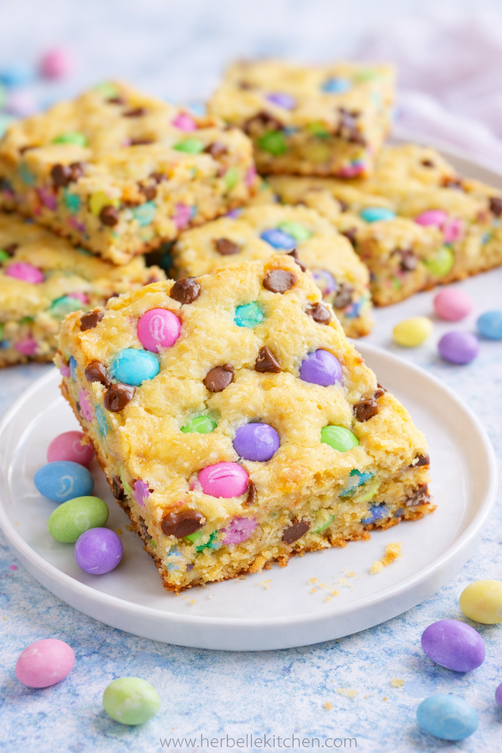 Easter Cookie Bars Recipes – Easy Easter Cake Cookie Bars with Cake Mix