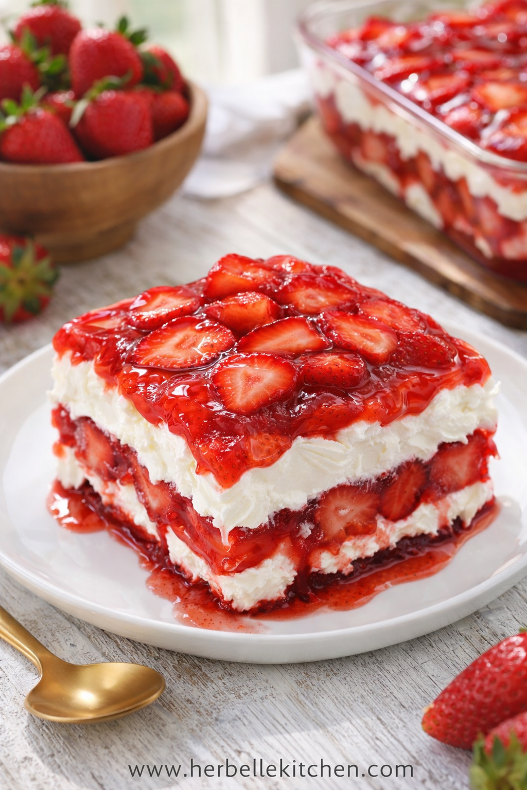 Easy Strawberry Heaven Lush Recipe – Cheap and Easy Desserts with Cool Whip