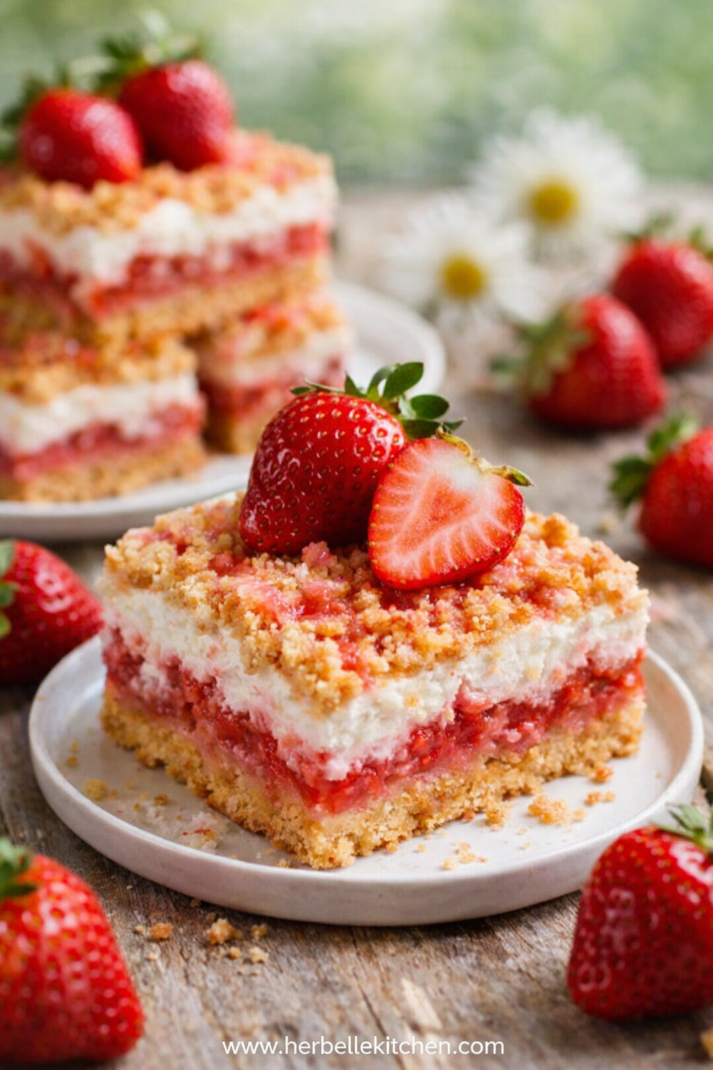 Easy Strawberry Shortcake Bars – Fun Summer Dessert Recipes Everyone Loves