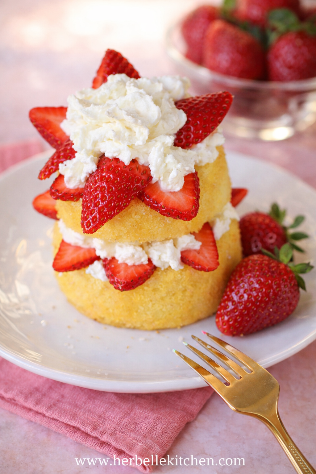 Easy Strawberry Shortcake Dessert – Cute Strawberry Baby Shower Treats