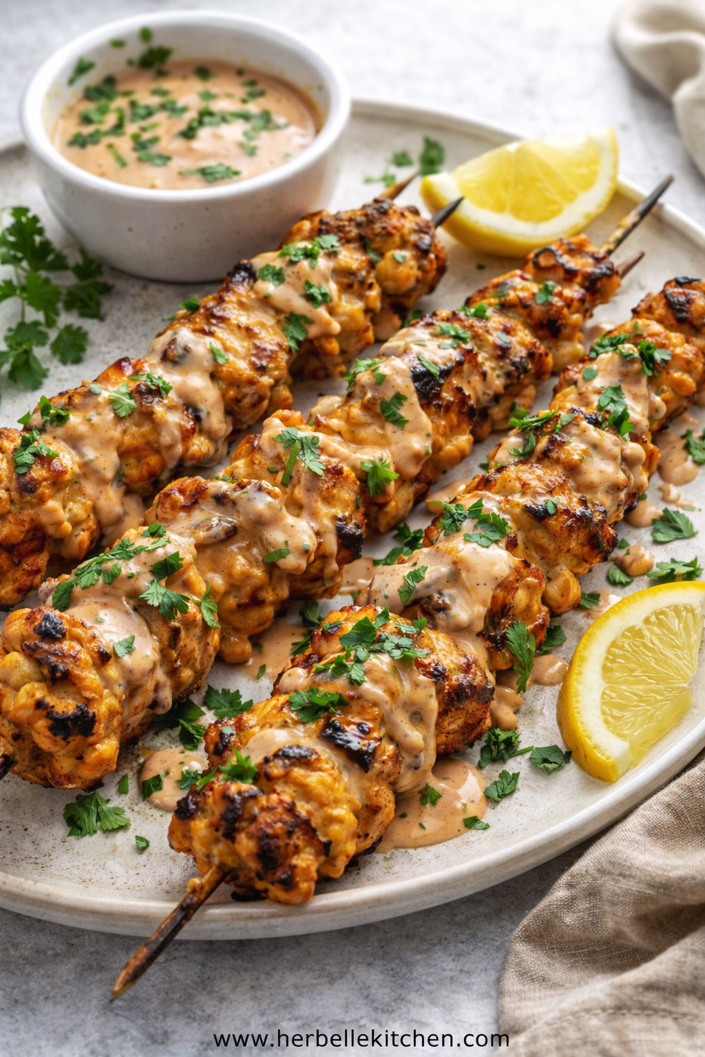 Healthy Bang Bang Chicken Skewers for Easy Air Fryer Recipes Healthy