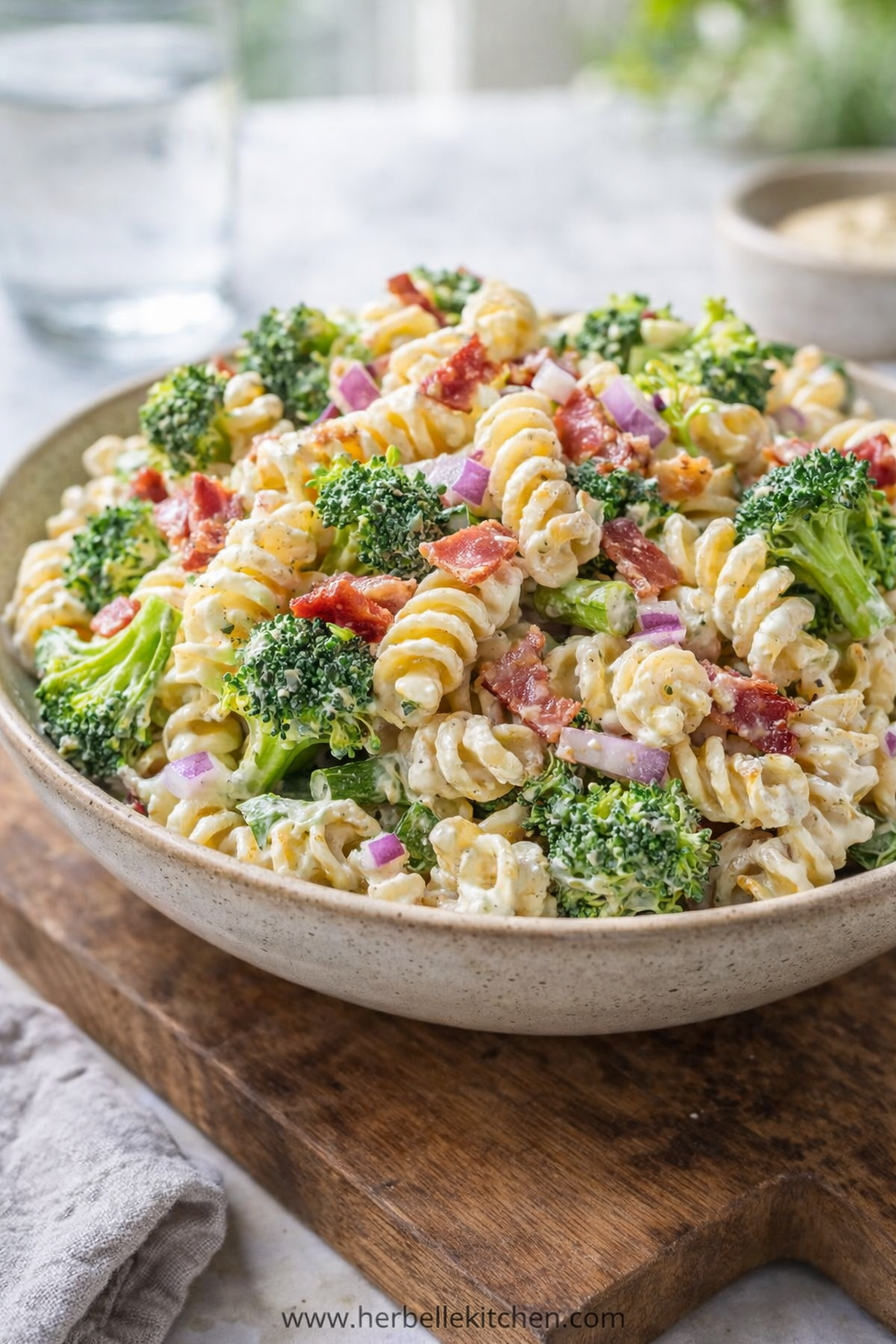 Healthy Broccoli Pasta Salad – Best Carry In Dishes for Potlucks & Family Lunch
