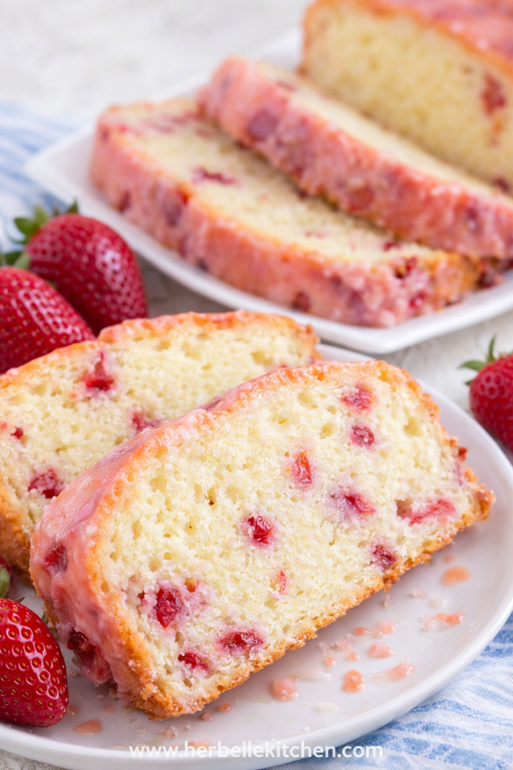 Homemade Strawberry Pound Cake – Easy Strawberry Pound Cake Recipe From Scratch