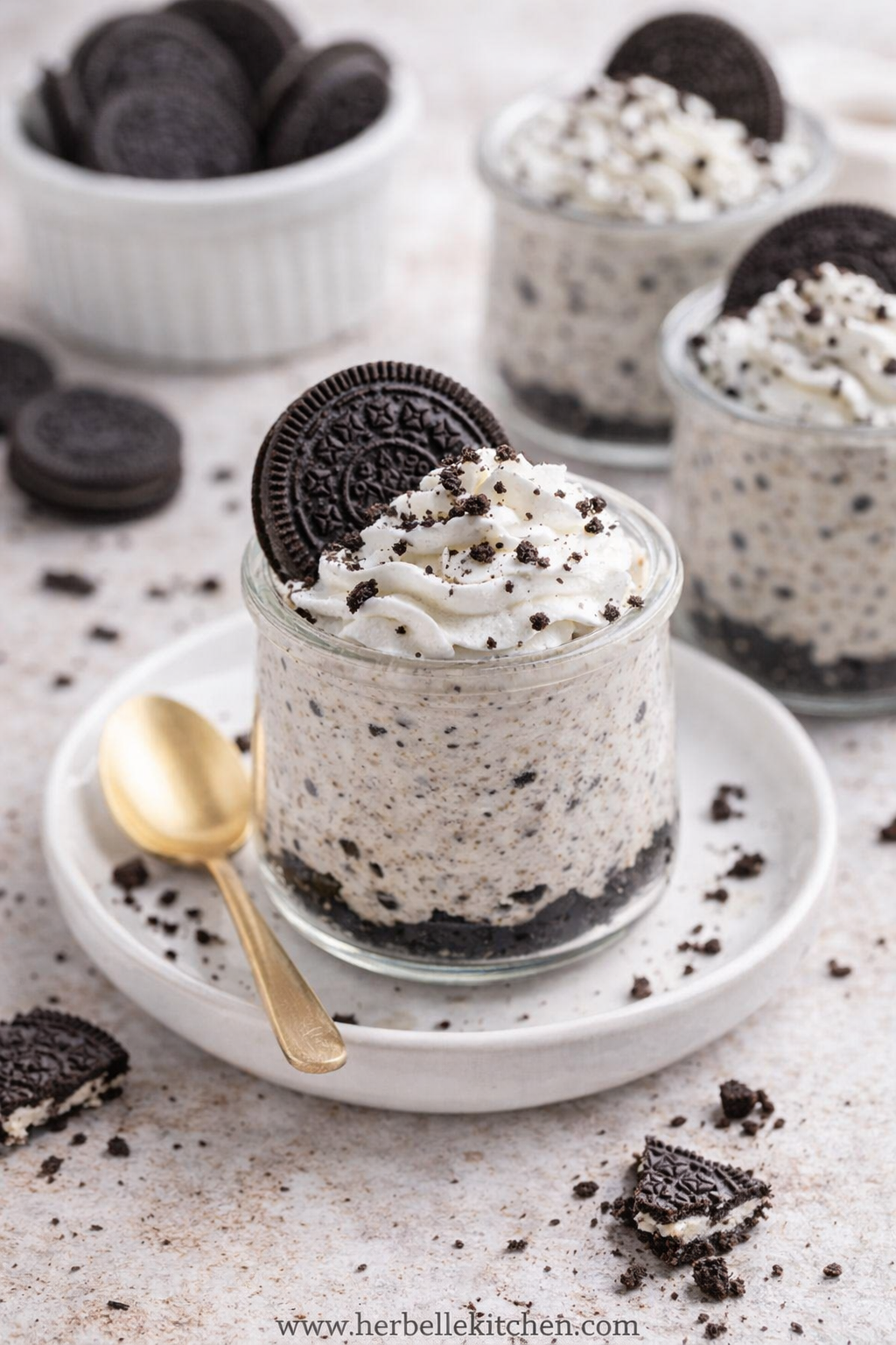 No-Bake Oreo Cheesecake Cups – Fast and Easy Sweet Treats