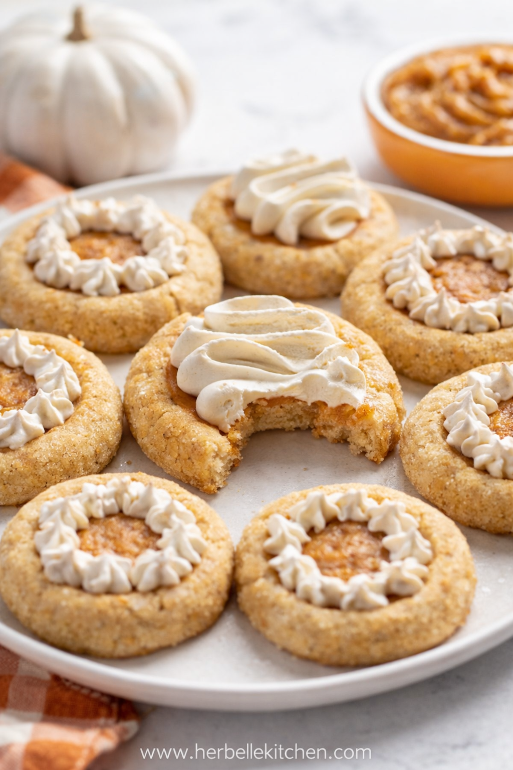 Pumpkin Cookies With Pie Filling – Easy Pumpkin Christmas Dessert Idea
