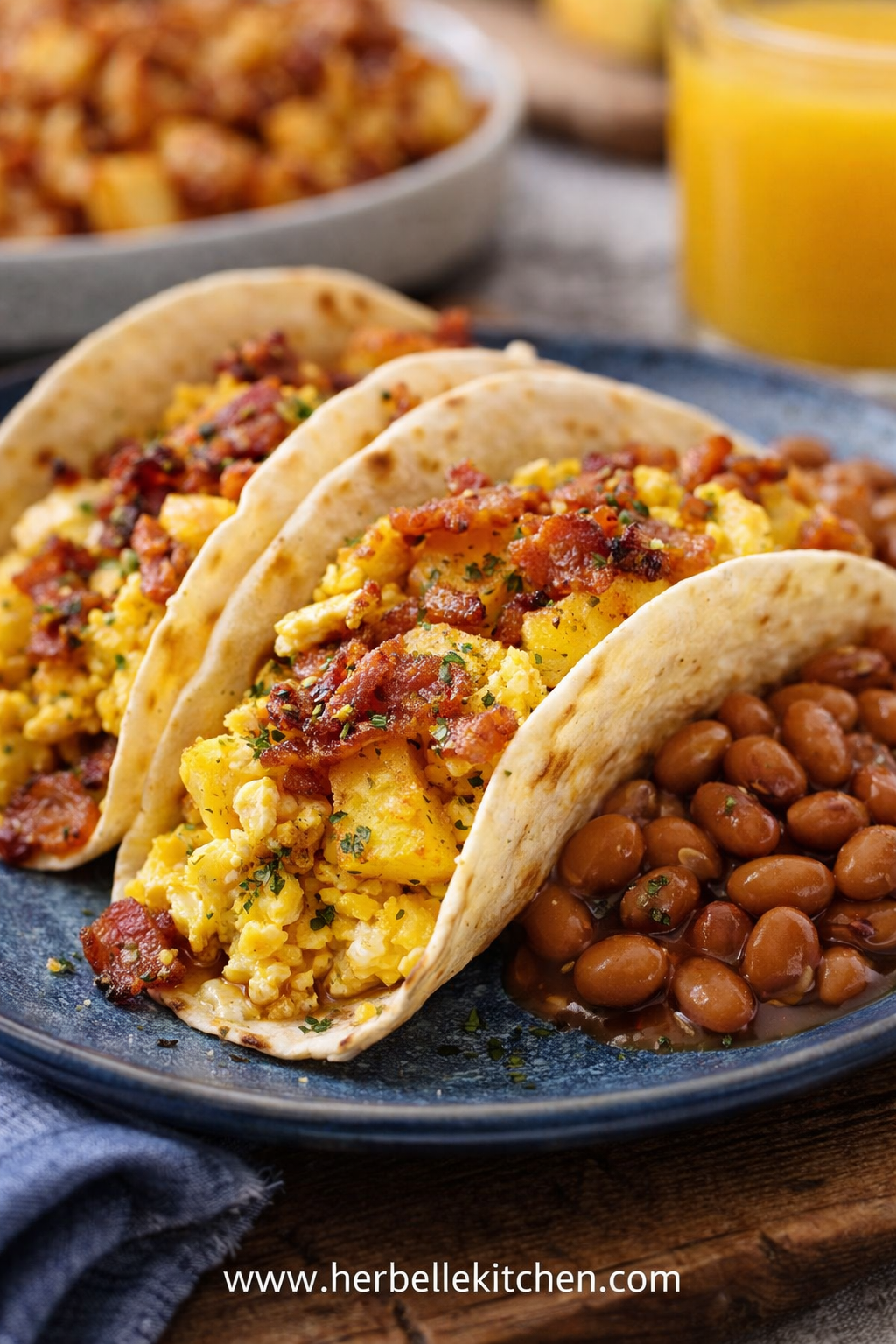 Quick Breakfast for Guests – Tasty Baked Taco Recipe