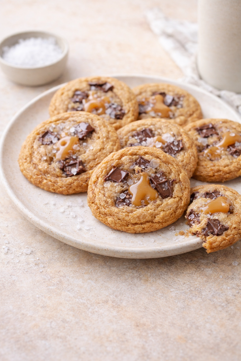 Salted Caramel Cookies – Perfect Sweet & Salty Fall Baking Recipes