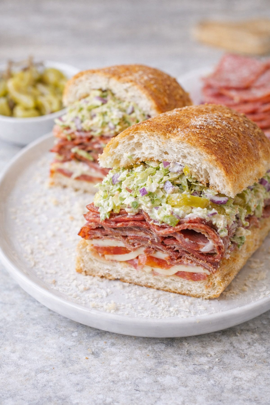 Toasted Italian Sub Sandwich – TikTok Viral Grinder Sandwich Recipe