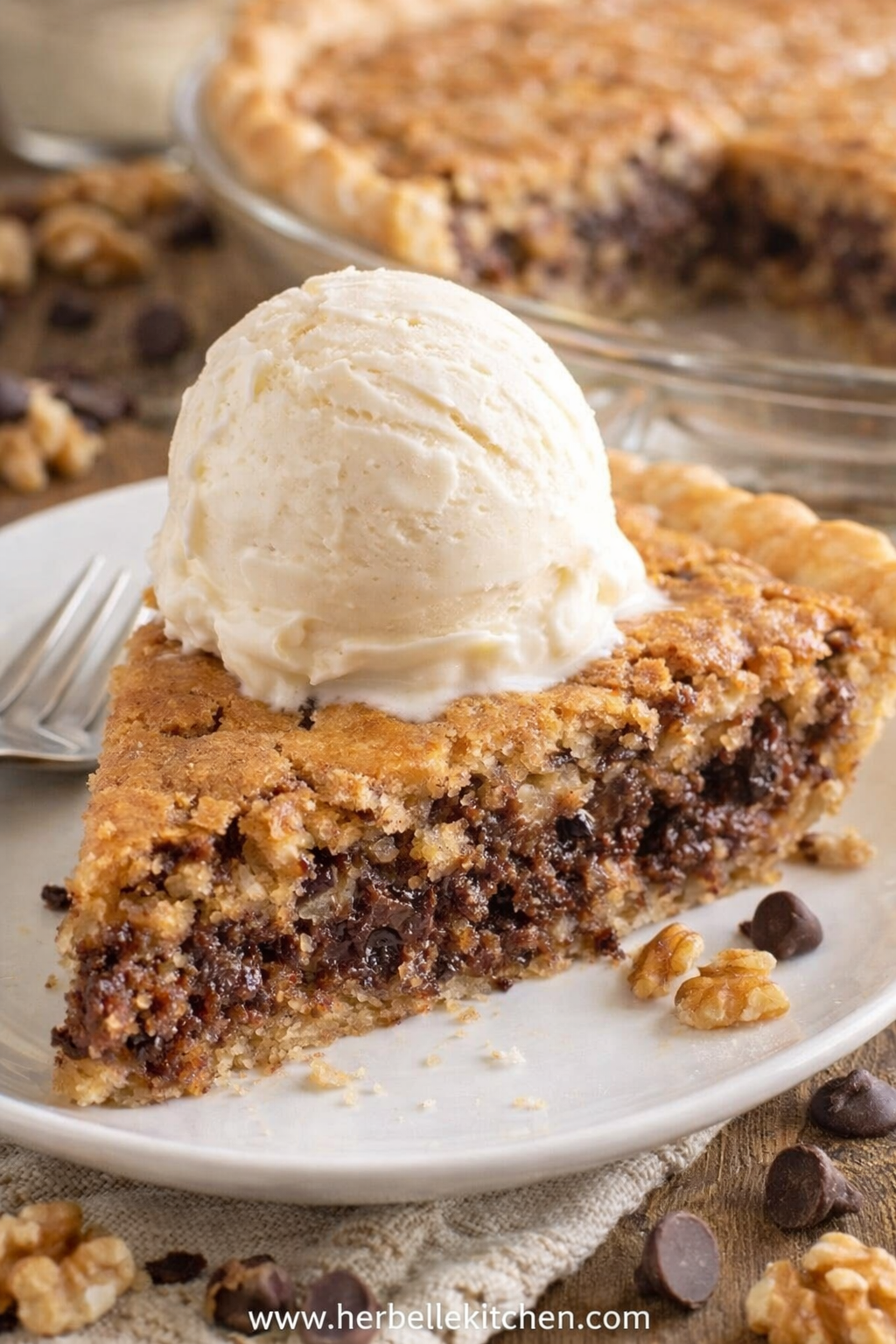 Toll House Chocolate Chip Pie – Easy Toll House Pie Recipe Everyone Loves