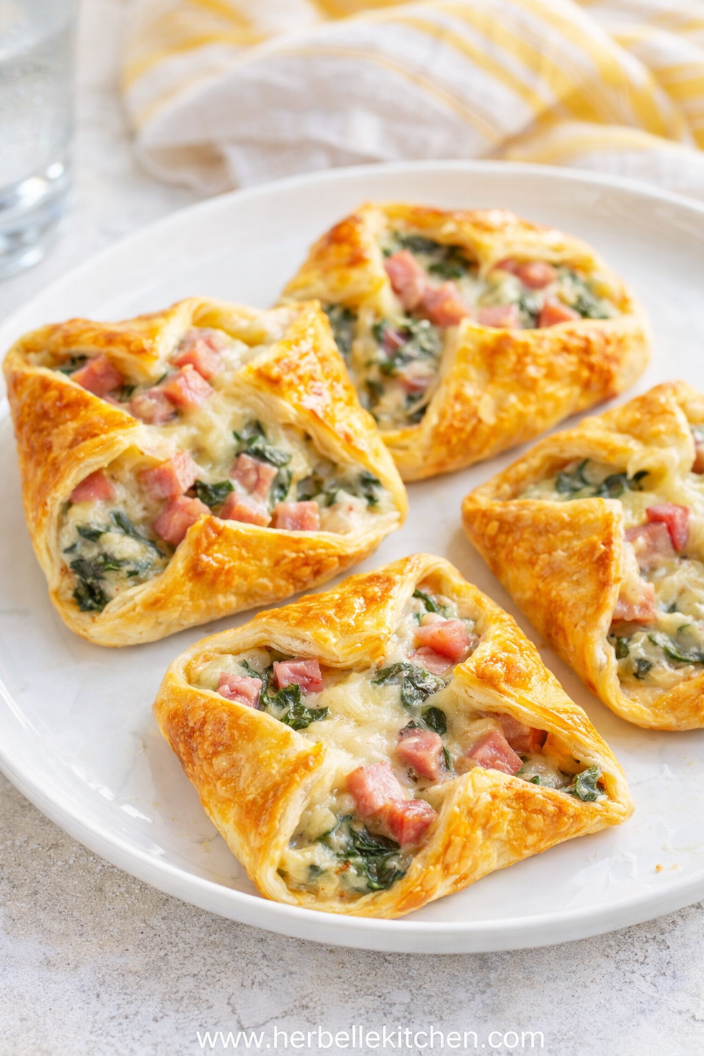 Easy Ham & Spinach Puffs – Tasty What To Do With Leftover Ham And Spinach