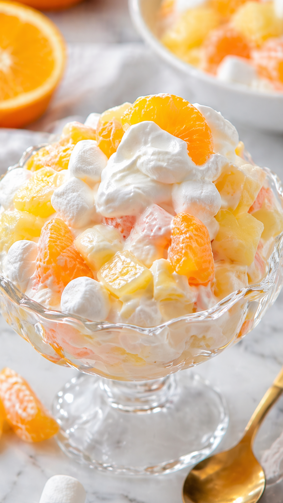 Hawaiian Fruit Salad – Easy Fruit Salad Recipes with Whipped Cream Fluf