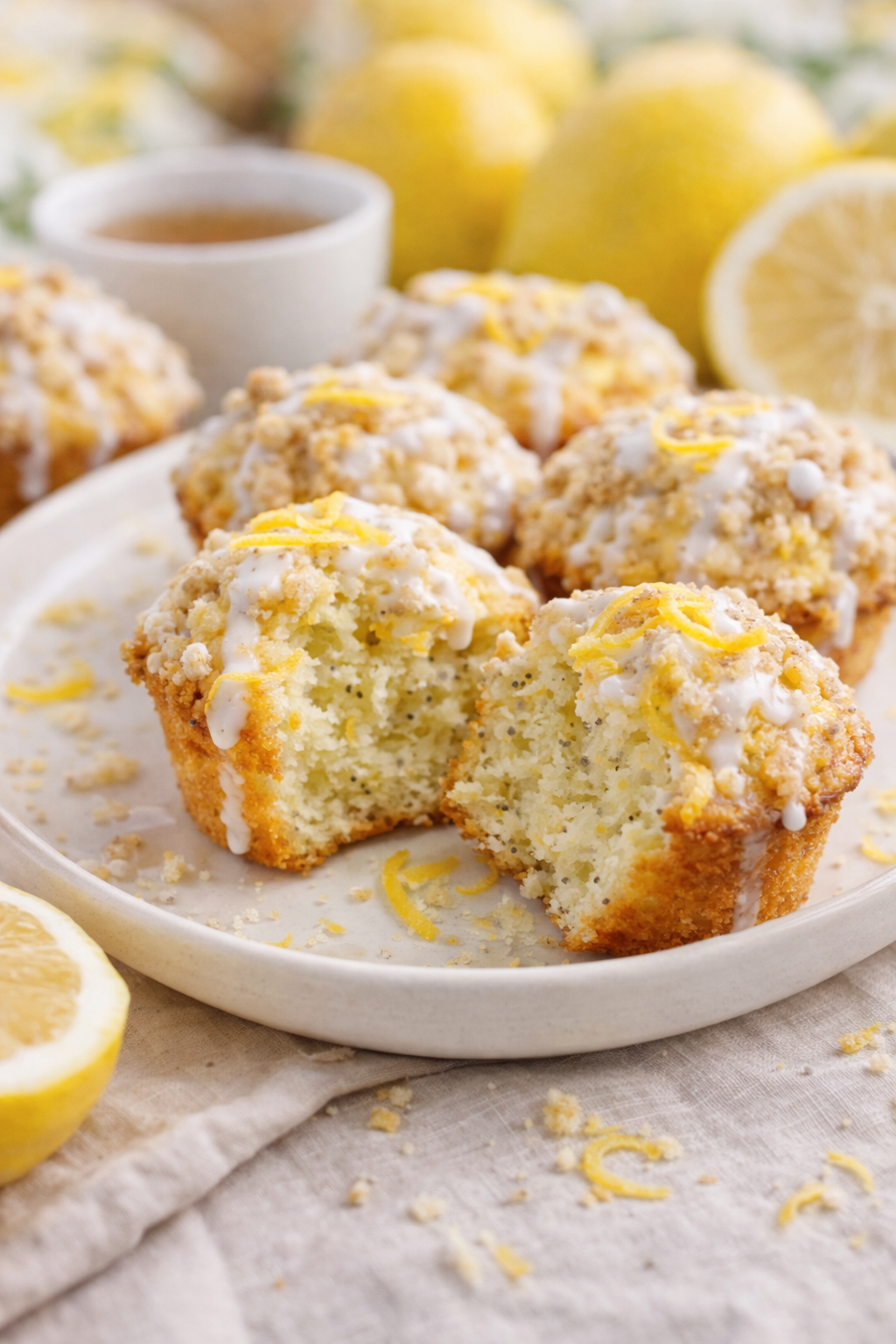 Lemon Poppy Seed Muffins – Healthy Cafe Food for Mother’s Day Brunch